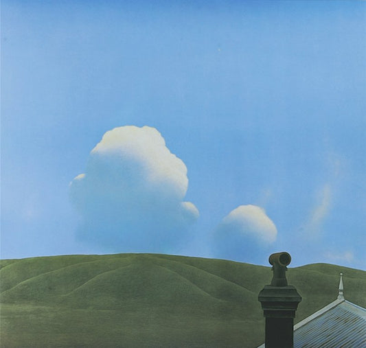 Brent Wong Print 4. Green Hill, Pink Cloud